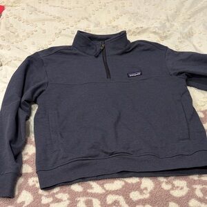 Patagonia Deep Blue Half-Zip Fleece